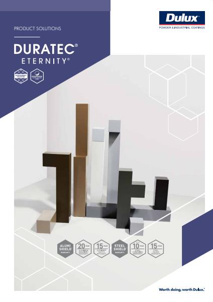 Dulux Powders Duratec Eternity Brochure