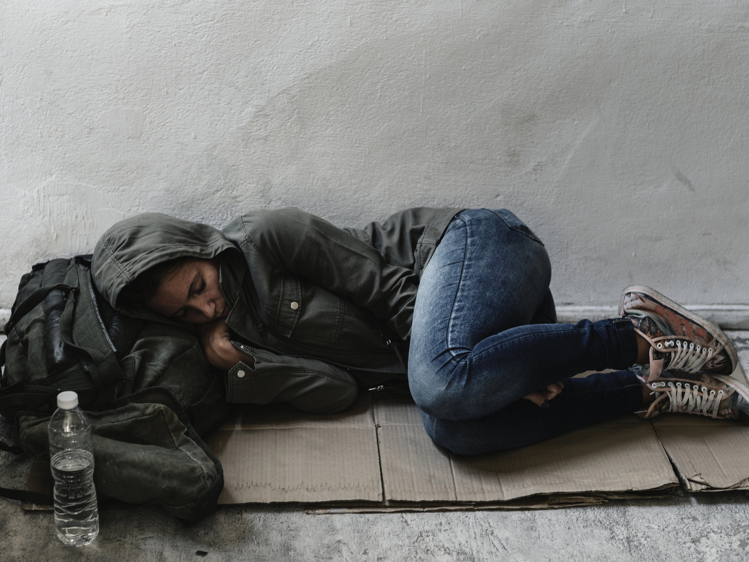 Homeless women are particularly vulnerable to gendered violence. Image: shutterstock.com
