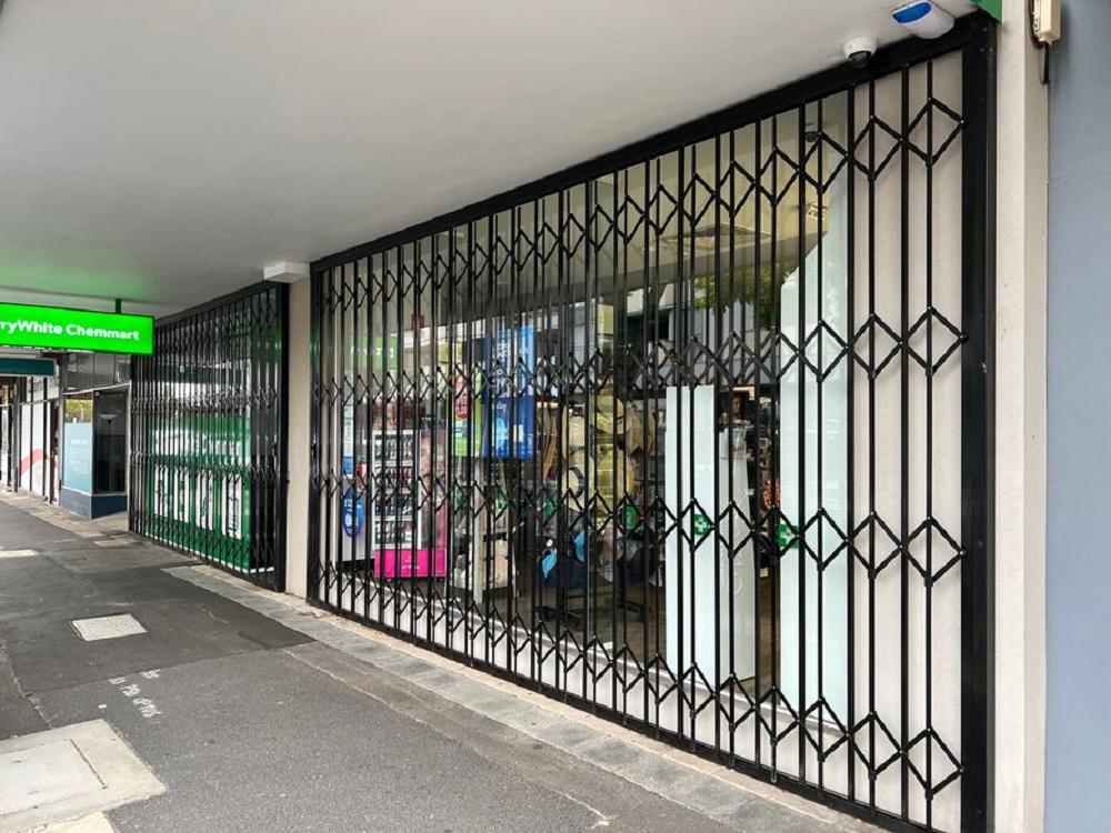 ATDC’s commercial security gates at Terry White Pharmacy