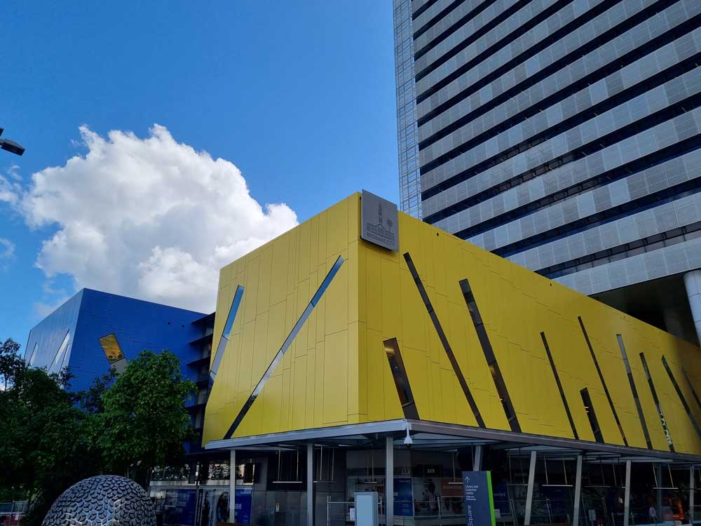 Brisbane Square featuring Aodeli’s ‘Fire Safe’ facade panels 