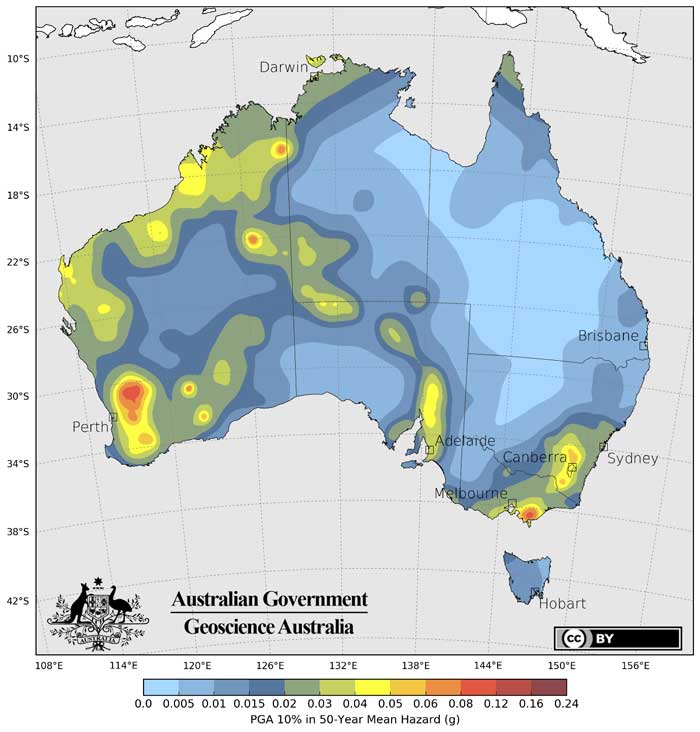 National Seismic Hazard Map