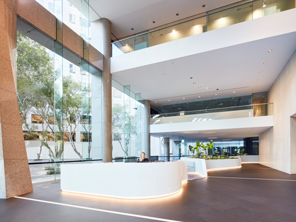 qv1 lobby refurbishment perth