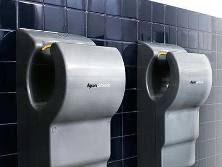 Dyson Airblade hand dryers
