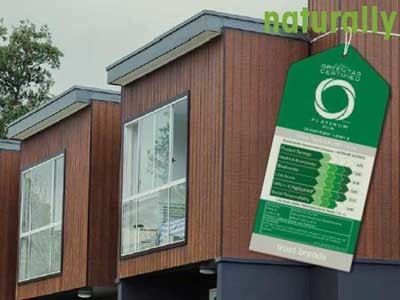 Weathertex has received a Greentag Platinum certification with a GreenRate R Level A for their natural range products
