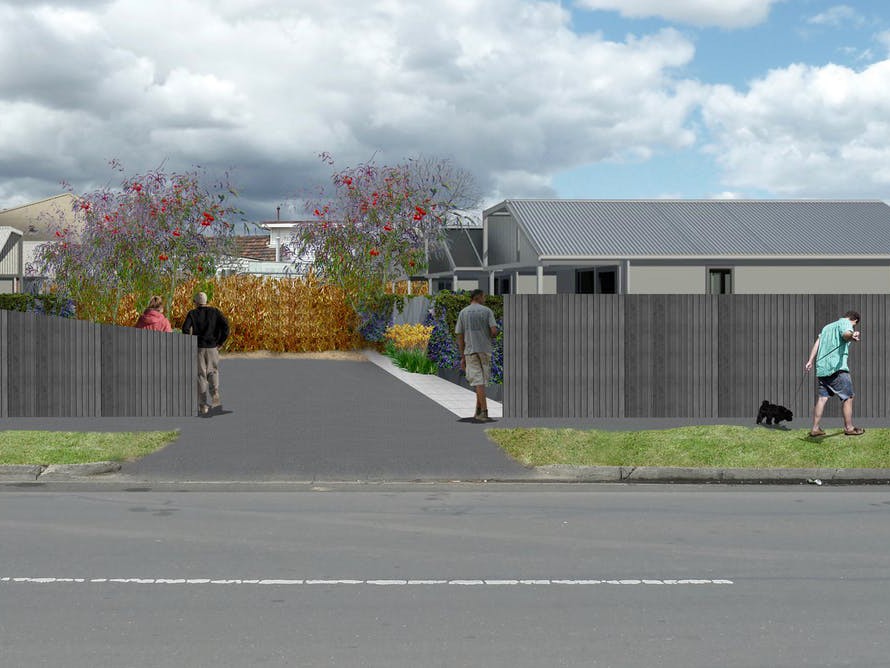 The Ballarat Road project in Maidstone and Footscray, Melbourne, will transform vacant land into housing for people at risk of homelessness.&nbsp;Image: Schored Architects&nbsp;
