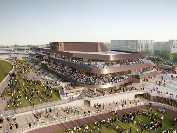 Caulfield Racecourse renders