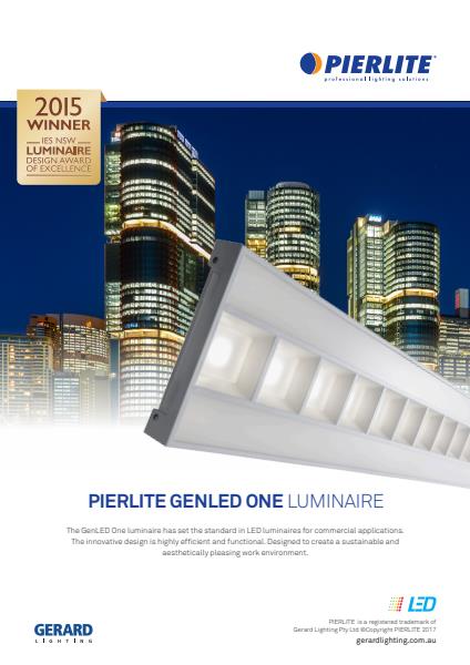 Gerard Lighting GenLED Luminaire product brochure