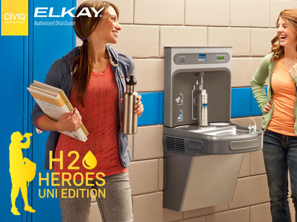CIVIQ and Elkay H2O HEROES Competition 