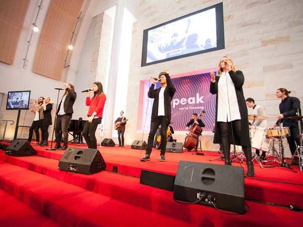 Hillsong installed new in-ear systems and a combination ULX-D and QLX-D wireless microphone systems