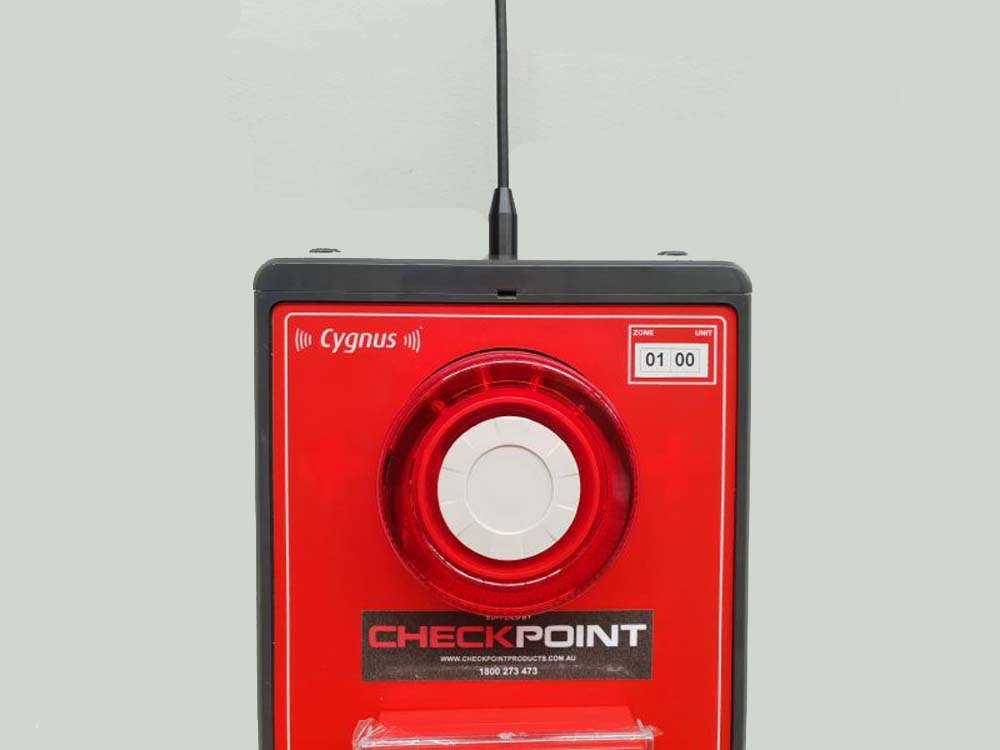Cygnus wireless evacuation fire alarm call point