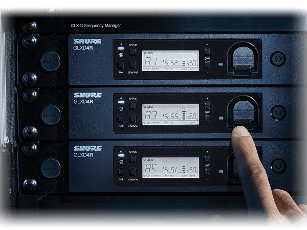 Shure&rsquo;s GLX-D Advanced Digital Wireless range&nbsp;
