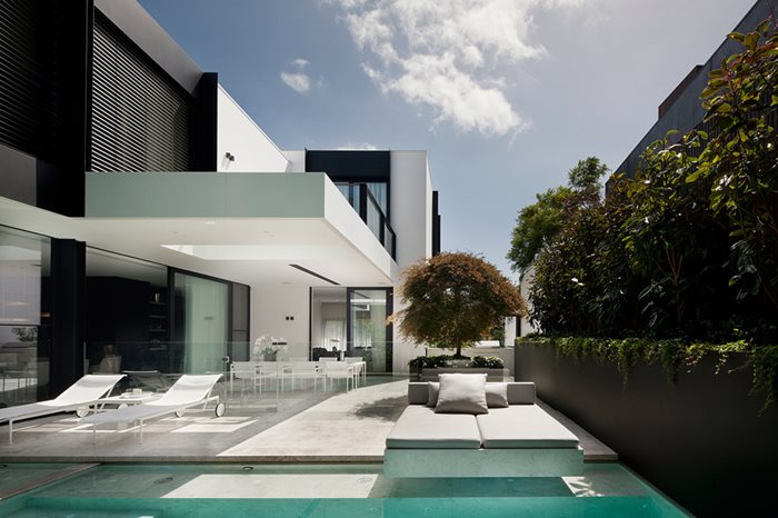 Toorak luxury house pool
