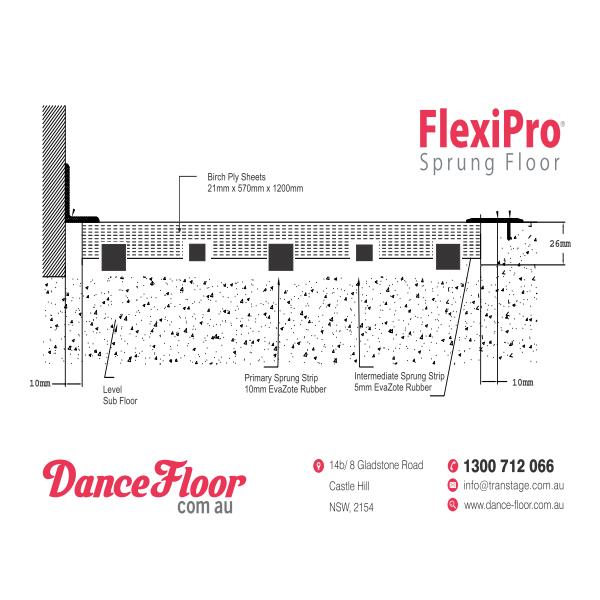 Dance Floor By Transtage FlexiPro Drawings Small