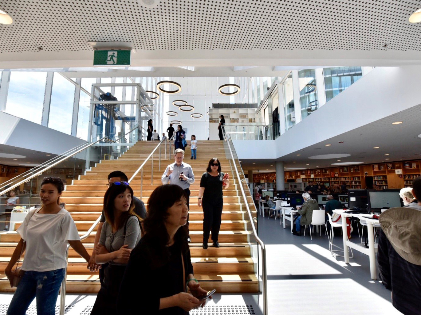 Following six years of development, hundreds of residents recently celebrated the opening of the $61 million Green Square Library and Plaza. Image: Supplied
