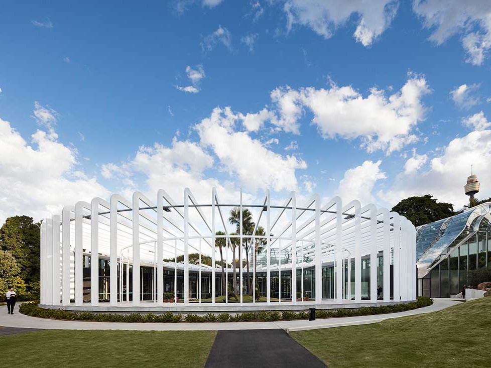 A lens in the landscape: the Royal Botanic Gardens’ new architectural centrepiece