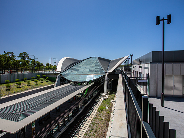 Sydney Metro Northwest Station project on track with top award   