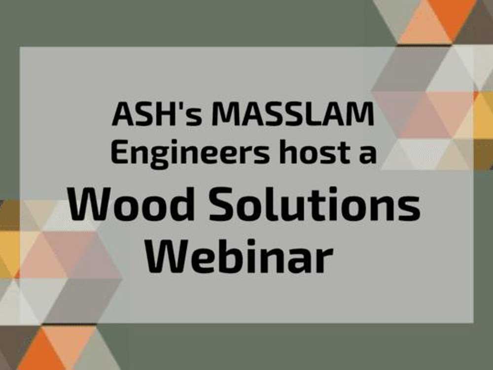 WoodSolutions webinar on designing with mass timber