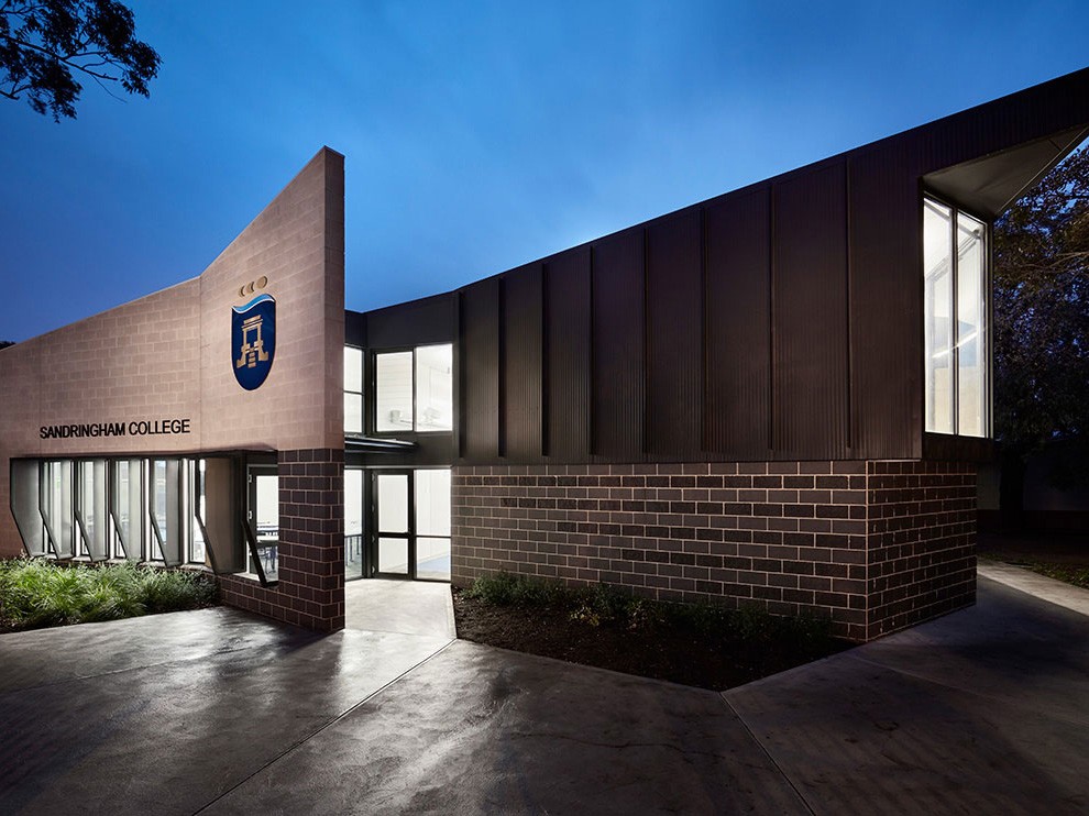 Sandringham College by ClarkeHopkinsClarke won the Victorian School Design award last year in the Best School Project Between $1m and $3.5m category. Image: ClarkeHopkinsClarke

