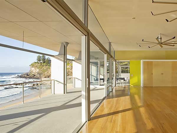 ALSPEC ProGlide commercial sliding doors at the Avalon Beach Surf Life Saving Clubhouse
