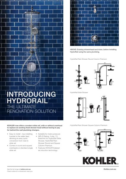 Kohler Co HydroRail brochure