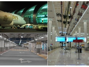 Flowcrete install flooring system at Dubai Airport