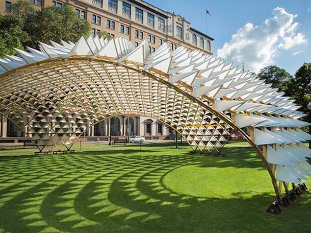 Two temporary structures made of recycled materials will soon pop-up on the NSW North Coast as part of a new annual design competition, knowns as: Innovate :: Situate: Southern Cross University Design Prize. Image: Supplied

