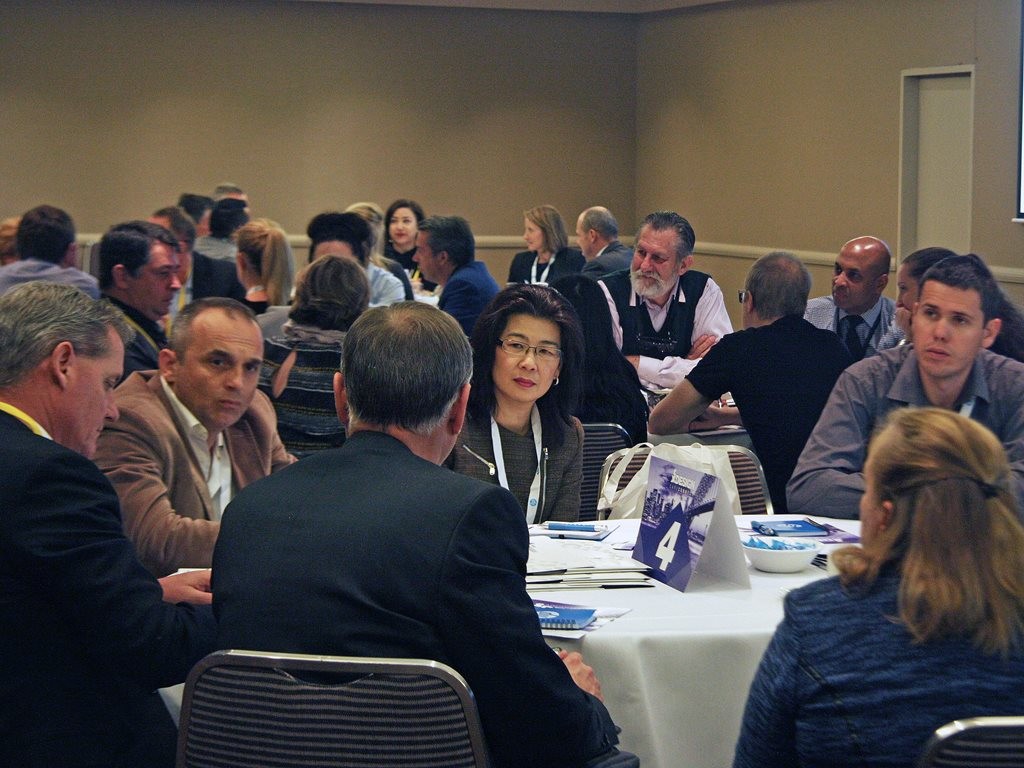Discussion underway at Care Connect, Sydney on 18 August

