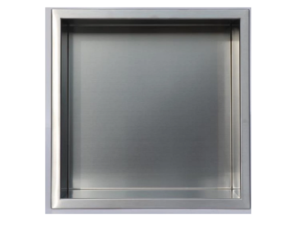 Stainless steel shower niche