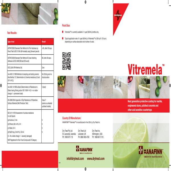 Vitremela Brochure