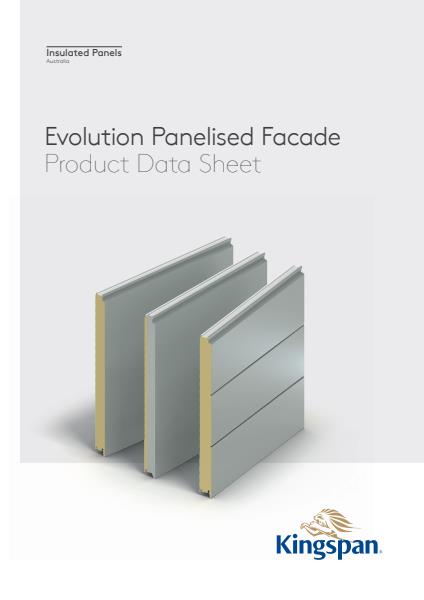 Evolution Panelised Facade Data Sheet
