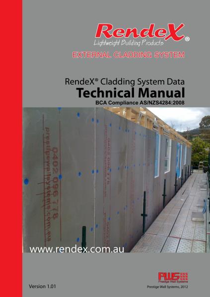 RendeX External Cladding System Technical Manual