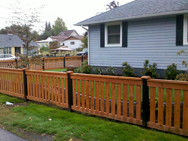Front Fence Ideas 5 Designs For, Wooden Patio Fence Designs