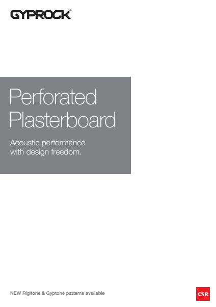 Perforated Plasterboard 