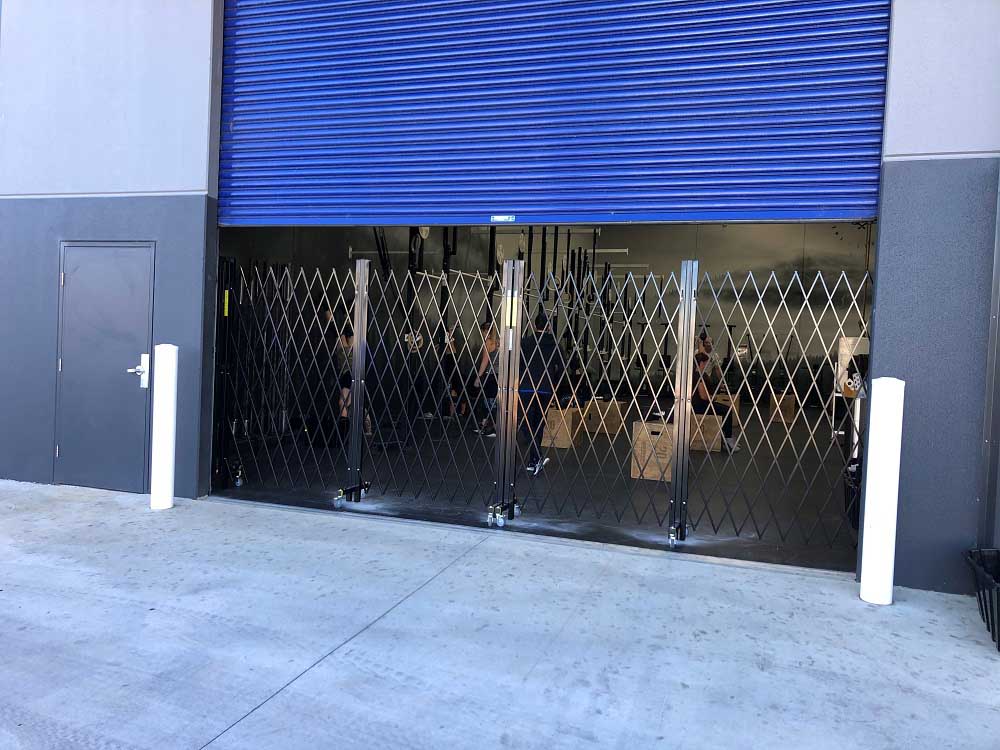 Crossfit Gym at Smeaton Grange in Sydney featuring ATDC barriers