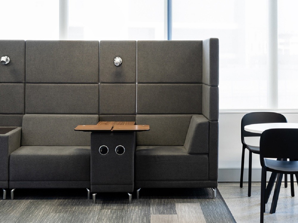 The Winc Office featuring Business Interiors’ furniture solutions (Source: Business Interiors)