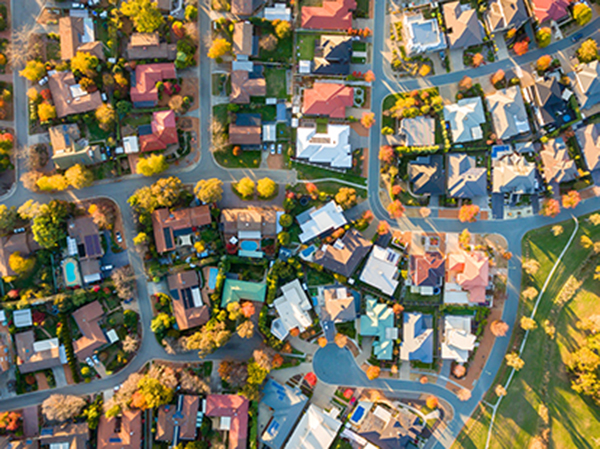 Aerial Sydney Suburb