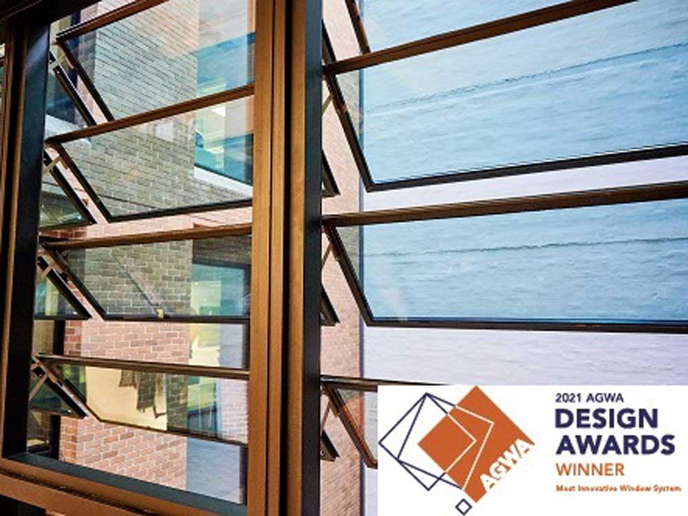 MP2 Louvres - Most Innovative Window System - 2021 AGWA Design Awards