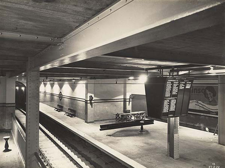 Town Hall Station, 1932