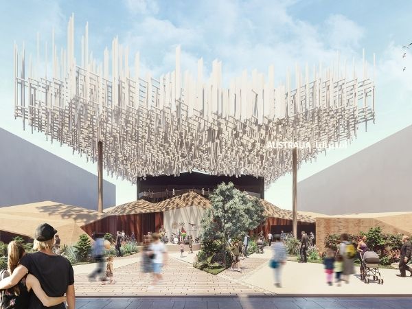 world expo 2020 australian pavilion bureau^proberts