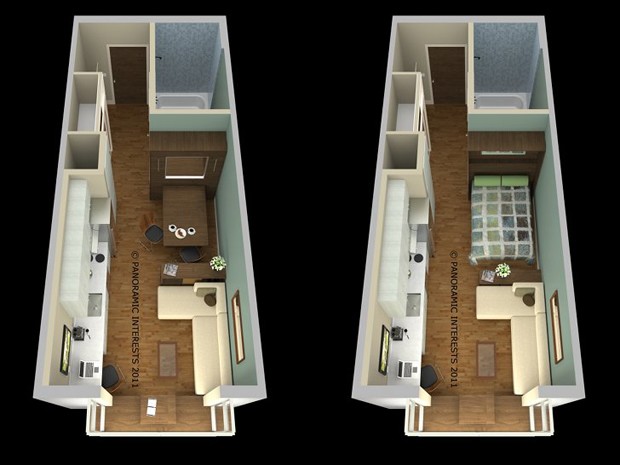 Life In Small Rooms 5 Micro Apartments And How They Fit It All In Architecture Design