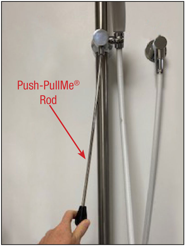 Push-PullMe Cradles with Rod