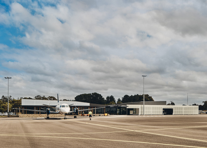 mt gambier airport architects ashley halliday