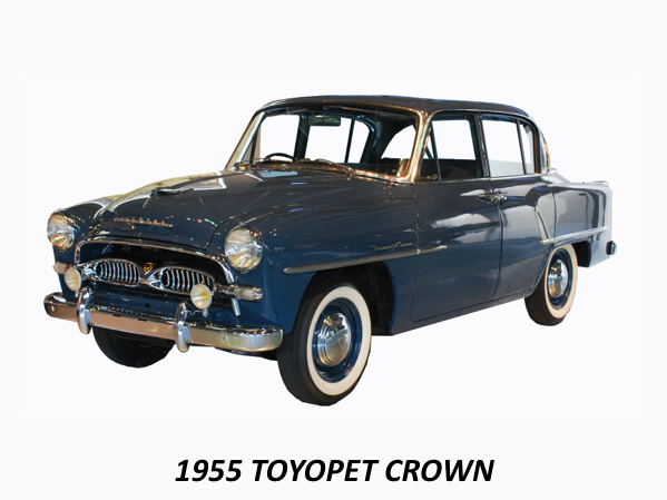 The Toyota motor company was founded in 1937 just before WW2, but the devastation in Japan caused Toyota to rethink everything about its car industry, which may well have been fortunate. It launched its flagship, the Toyopet Crown, in 1955, calling all its models after a crown: including the Corona (not the virus) and the Corolla (Latin for a small crown). It was a small sedan, 4.29 m long and weighed 1,152 kg, suitable for the local population and crowded cities. The Crown was conservative in styling, Toyota putting more store in quality than size, paralleling companies such as Sony.