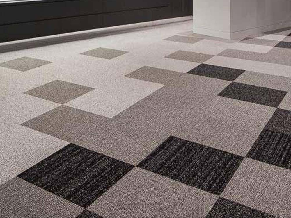 Tweed and Bouclé from the Fashion Planks collection of carpet tiles by Signature Floors