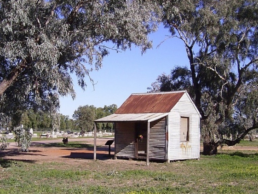 A &lsquo;humble outback structure&rsquo;: a former Afghan cameleer&rsquo;s mosque in Bourke NSW.&nbsp;Copyright Iain Davidson/flickr
