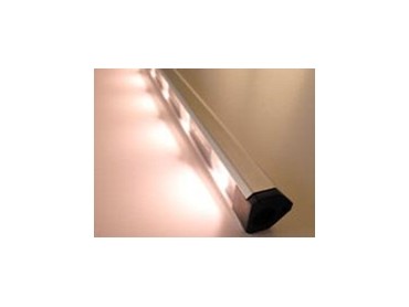 Linear LED cabinet light from Optic Fibre & LED Lighting Solutions