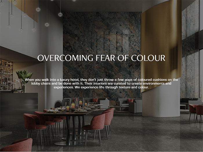 Overcoming fear of colour