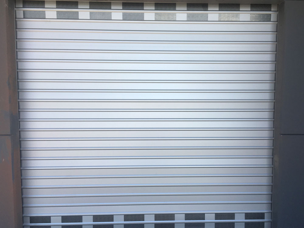 ATDC's roller shutters at the newly opened KFC store in Cameron Park