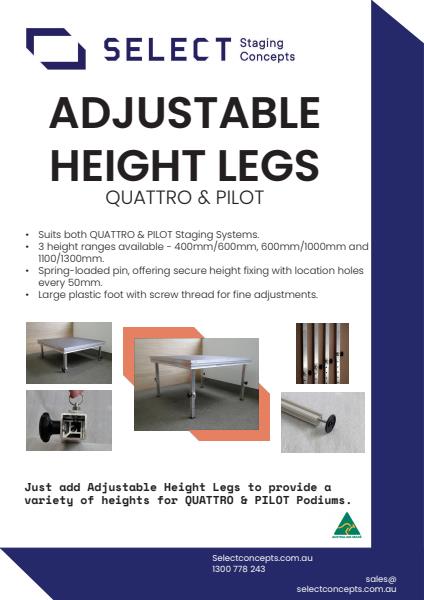 Select Staging Concepts Adjustable Height Legs