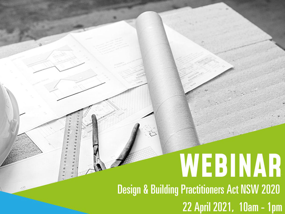 Design and Building Practitioners Act 2020 (NSW) Webinar 